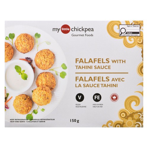 My Little Chickpea Gluten-Free Falafels With Tahini Dipping Sauce 150 g