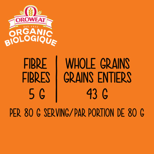 Oroweat Organic Whole Grain Bread 680 g