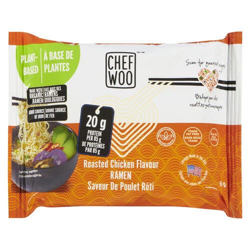 Chef Woo Instant Noodle Roasted Chicken 85 g