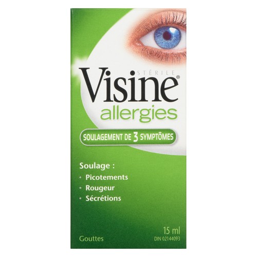 Visine Eye Drops For Allergy 15 ml