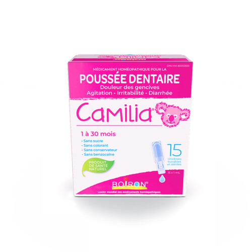 Boiron Camilia Teething Relief 15 unit-doses