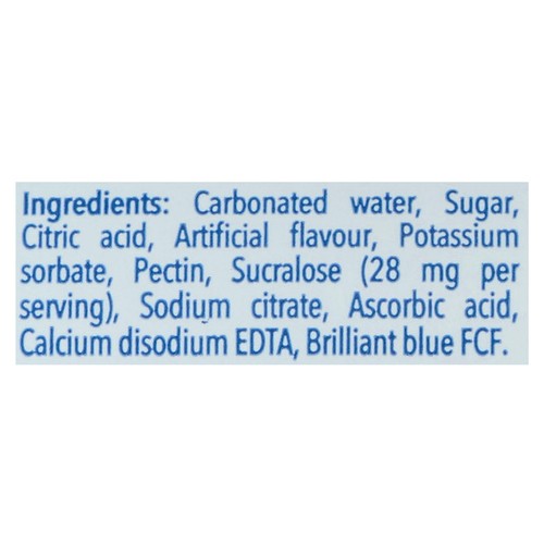 Chubby Flavoured Soda Blueberry Blast 250 ml (bottle)