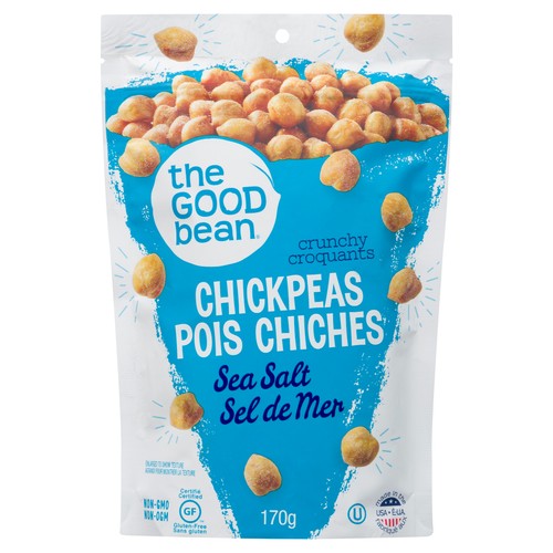 The Good Bean Gluten-Free Crunchy Chickpeas Sea Salt 1 x 170 g