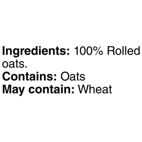 Quaker 100% Wholegrain Whole Rolled Oats