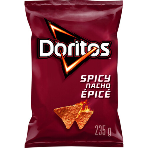 Doritos Tortilla Chips Spicy Nacho 235 g