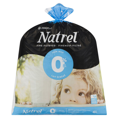 Natrel Milk 0% Skimmed 4 L
