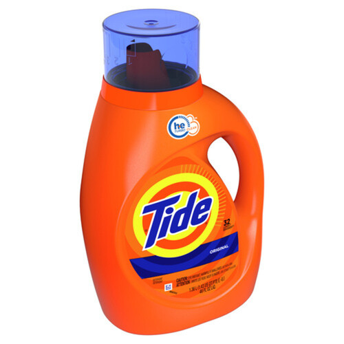 Tide Liquid Laundry Detergent Original HE 32 Loads 1.36 L