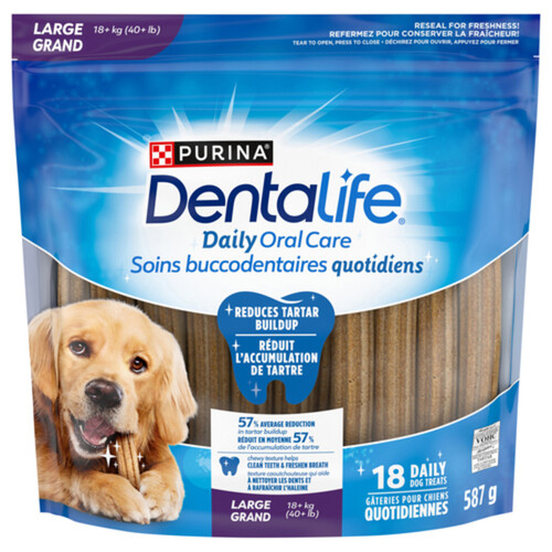 DentaLife Dog Treats Large Breed Daily Oral Care 587 g