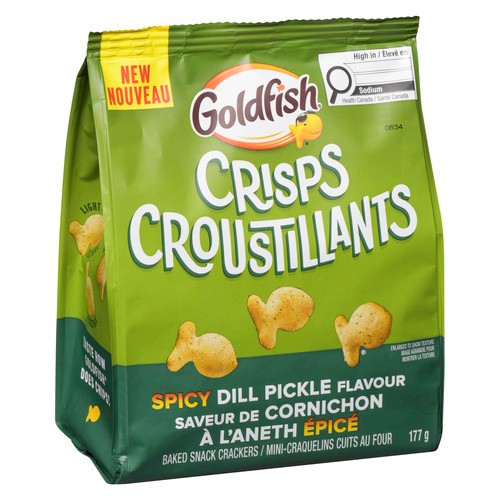 Pepperidge Farm Goldfish Crackers Spicy Dill Pickle 177 g