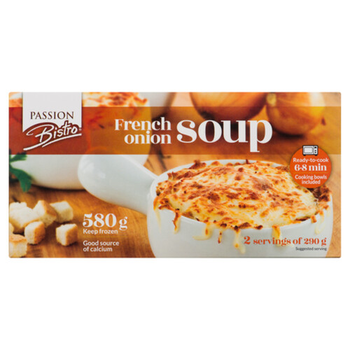 Passion Bistro Frozen French Onion Soup 580 g