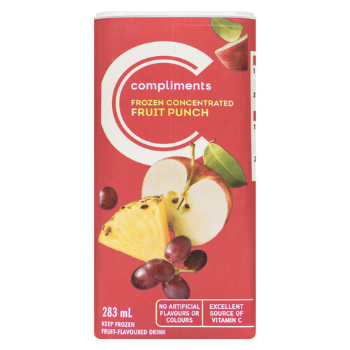 Compliment Frozen Juice Fruit Punch 283 ml