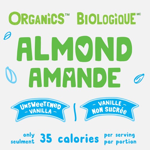Earth's Own Unsweetened Organic Almond Milk Alternative Vanilla 1.75 L