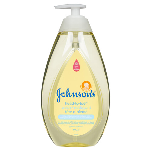 Johnson's Baby Wash Head-To-Toe 800 ml