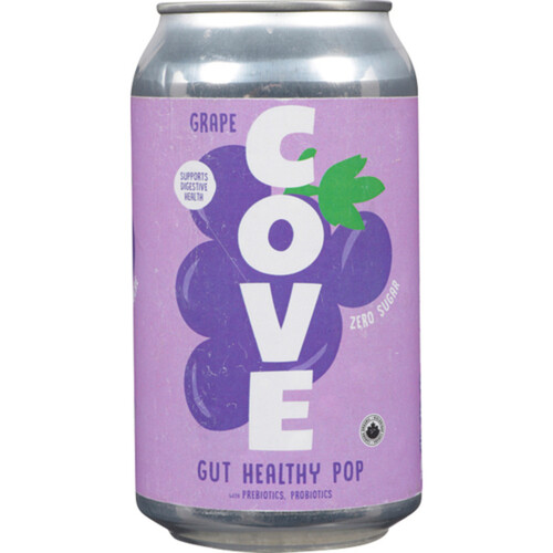 Cove Zero Sugar Kombucha Grape Pop 355 ml