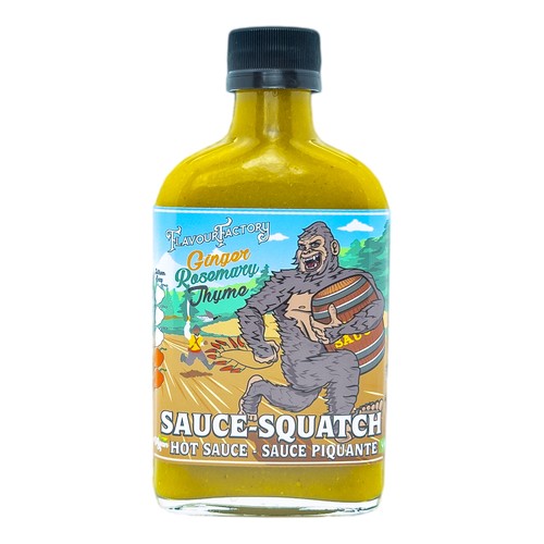 Flavour Factory Sauce Squatch Ginger Rosemary Thyme 220 ml