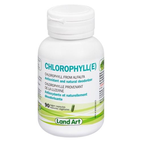 Land Art Chlorophyll Vegan Supplement 90 Capsules