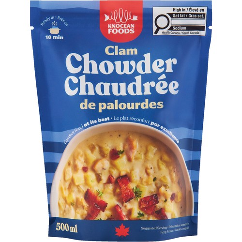 Knocean Foods Frozen Clam Chowder 500 ml