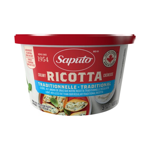 Saputo Light Ricotta Di Campagna 400 g