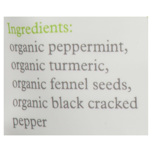 Turmeric Teas Organic Mint Tea Summer 28 g