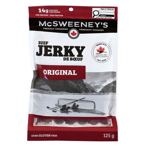 McSweeney's Gluten-Free Jerky Original Beef 125 g