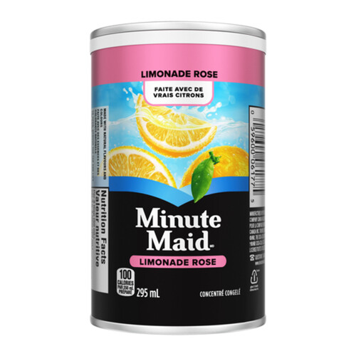 Minute Maid Frozen Beverages Pink Lemonade Concentrate Can 295 ml