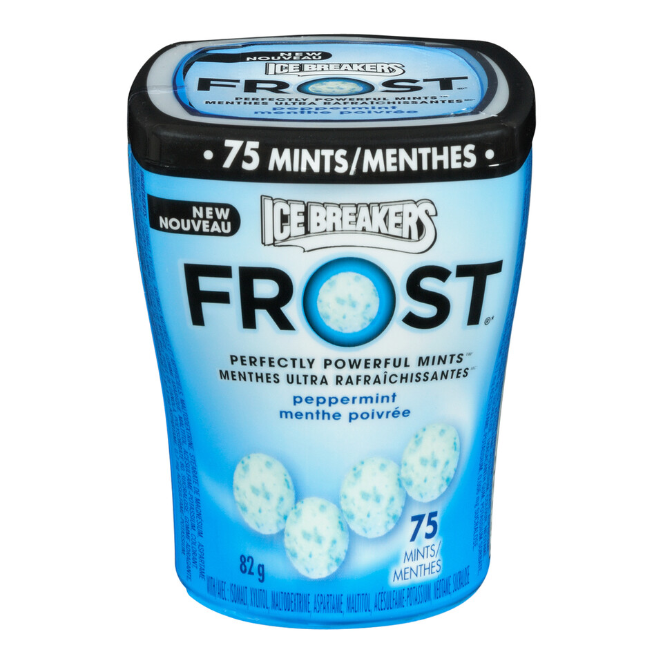 Ice Breakers Frost Mints Peppermint 82 g Voilà Online Groceries & Offers