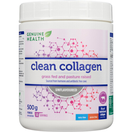 Genuine Health Clean Collagen Powder Unflavoured 500 g