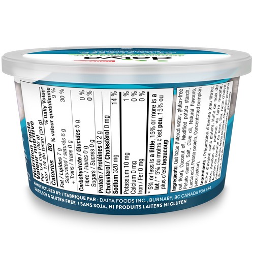 Daiya Foods Plant Based Feta Cheeze Flavour Crumbles 170 g
