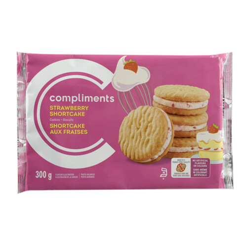 Compliments Cookie Strawberry Shortcake 300 g