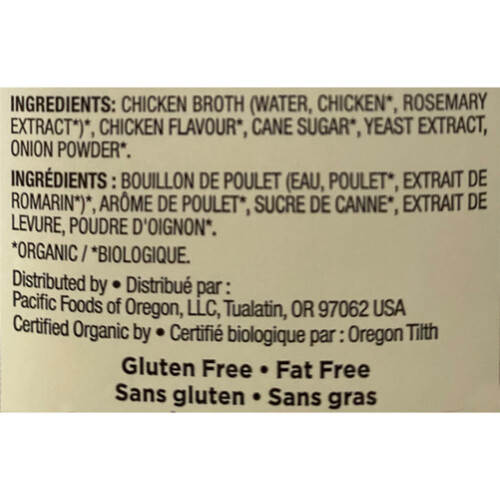 Pacific Foods Organic Low Sodium Broth Chicken 946 ml