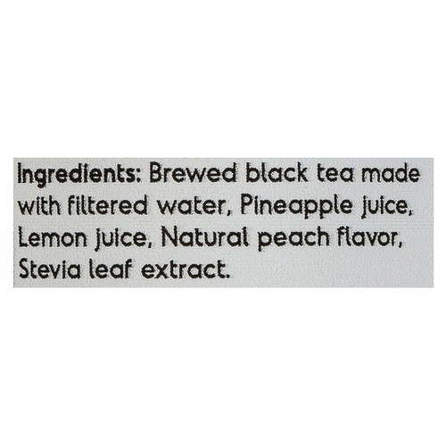 Loop Mission Sparkling Iced Tea Peach Black Tea 355 ml (can)