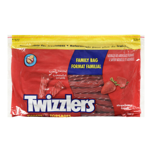 Twizzlers Candy Strawberry Licorice 680 g
