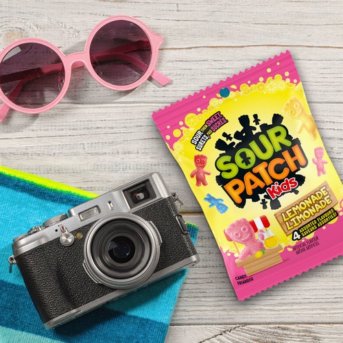 Sour Patch Kids Candy Sour Lemonade Flavour Then Sweet 150 g