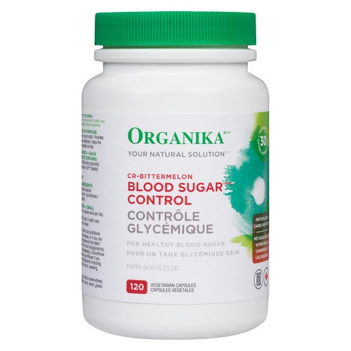 Organika Blood Sugar Control 120 Vegetarian Capsules