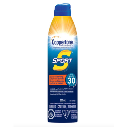 Coppertone Sport Spray SPF30 Sunscreen 222 ml