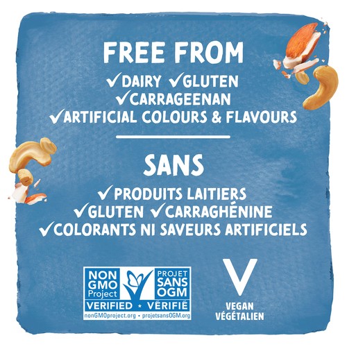 Silk Dairy Free Unsweetened Vanilla Protein Almond & Cashew Beverage 1.75 L