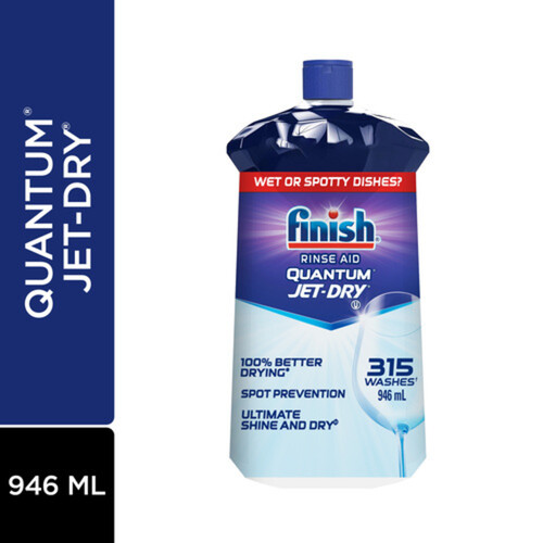 Finish Dishwashing Supplies Quantum Jet-Dry 946 ml