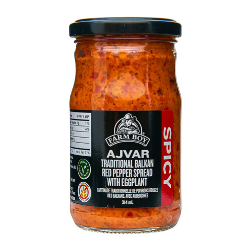 Farm Boy Ajvar Spread Spicy 314 ml