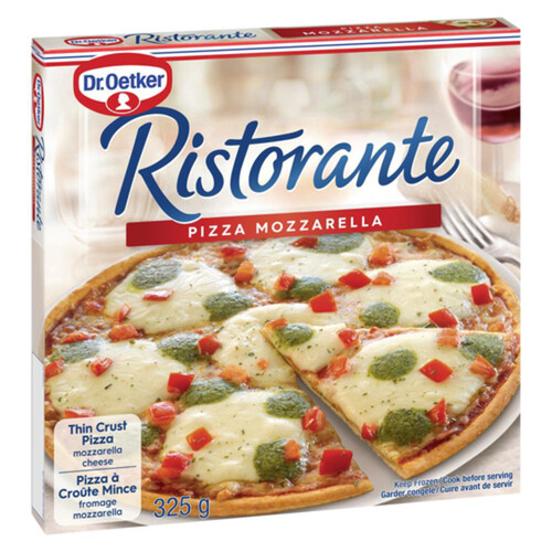 Dr. Oetker Ristorante Frozen Thin Crust Pizza Vegetarian Mozzarella 325 g