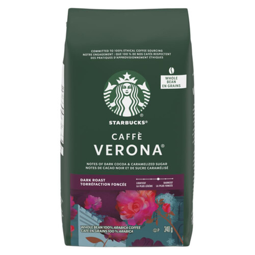 Starbucks Whole Bean Coffee Caffè Verona 340 g