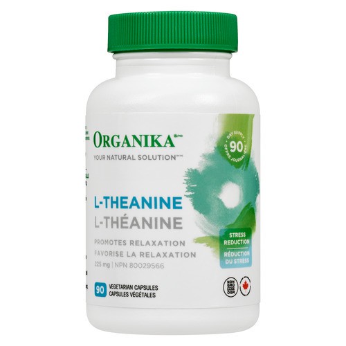 Organika L-Theanine 90 Vegetarian Capsules