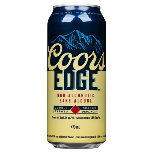 Coors Edge No Alcoholic Beer 473 ml (can)