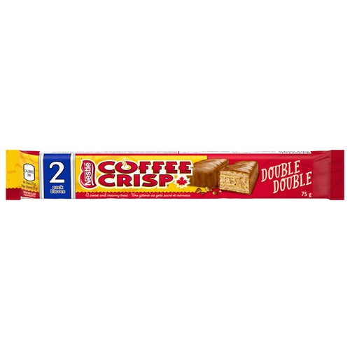 Coffee Crisp Bar Double Double 2 Piece Share Size 75 g