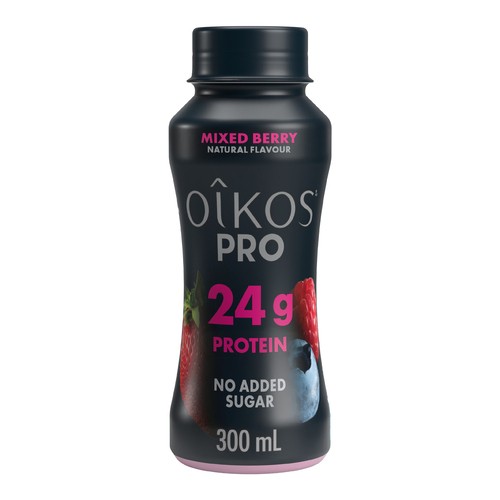 Oikos Pro High Protein Drinkable Yogurt Mixed Berries 300 ml