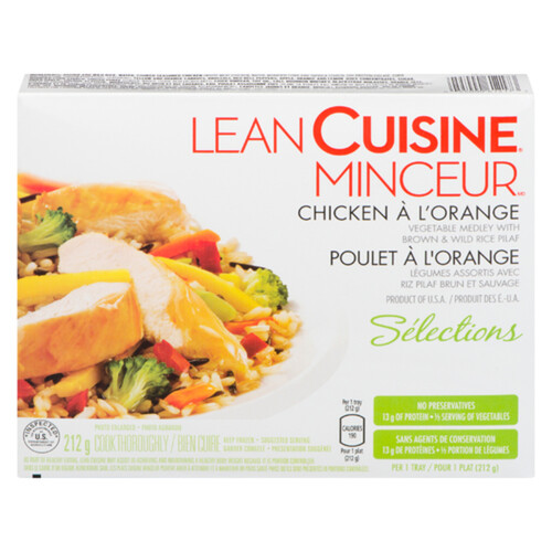 Lean Cuisine Chicken A La Orange Frozen Dinner 212 g