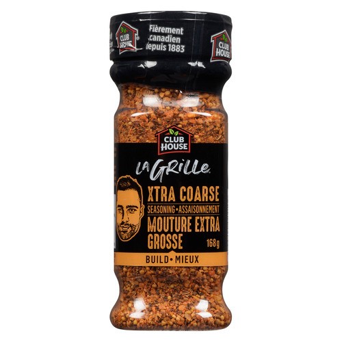 Club House La Grille Seasoning Xtra Coarse Build 168 g