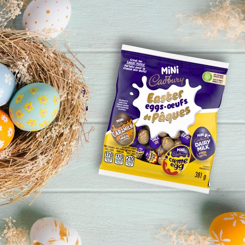Cadbury Mini Chocolate Easter Eggs Candy Assortment 381 g