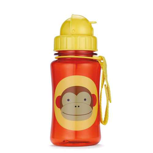 Skip Hop Zoo Straw Bottle Monkey 350 ml
