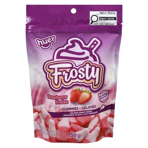 Huer Frosty Gummies Strawberry 250 g