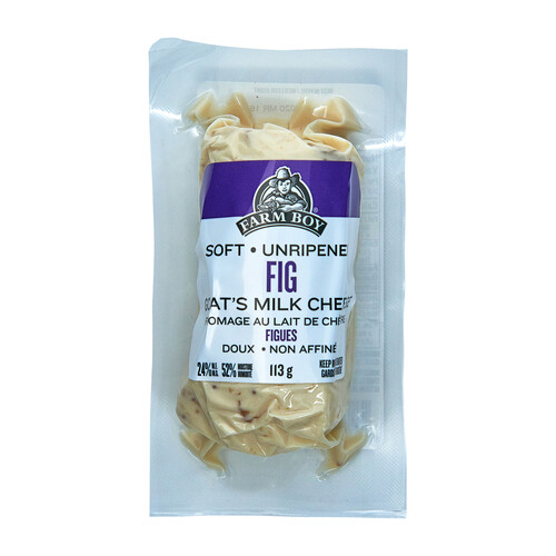 Farm Boy Goat's Milk Cheese Fig 113 g